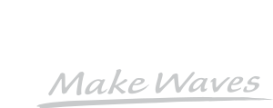 Yamaha logo with Make Waves tagline, symbolizing premium musical instruments and innovative sound solutions.