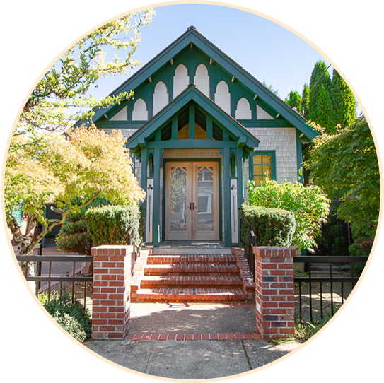 Charming Classic Pianos Portland exterior, welcoming you to explore premium pianos and expert tuning services inside.