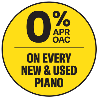 0% APR financing available on all new and used pianos at Classic Pianos Portland, enhancing your musical investment.